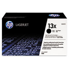 HP Q2613XG (HP 13X) High-Yield Government Smart Toner, 4000 Page-Yield, Black HEWQ2613XG