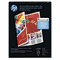 HP Tri-Fold Laser Brochure Paper, 97 Brightness, 44lb, 8-1/2 x 11, White, 150 /Pack HEWQ6612A