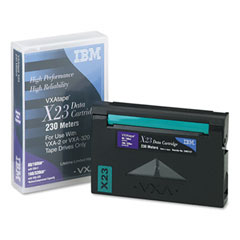 IBM 8 mm Cartridge, 230m, 160GB Native/320GB Compressed Capacity IBM24R2137