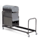 Iceberg 6' Folding Chair Cart, 28-Chair Capacity, Black ICE64046