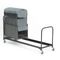 Iceberg 8' Folding Chair Cart, 37-Chair Capacity, Black ICE64048