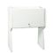 Iceberg Aspira Hutch, Resin, 30-1/2w x 16-1/4d x 36h, Platinum ICE92803