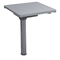 Iceberg Aspira Workstation Square Corner Connector, Resin, Charcoal, 28w x 28d x 30h ICE94102