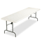 Iceberg IndestrucTable TOO 1200 Series Resin Folding Table, 96w x 30d x 29h, Platinum ICE65233