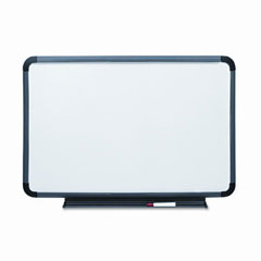 Iceberg Ingenuity Dry Erase Board, Resin Frame with Tray, 36 x 24, Charcoal ICE37039