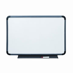 Iceberg Ingenuity Dry Erase Board, Resin Frame with Tray, 66 x 42, Charcoal ICE37069