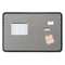 Iceberg Ingenuity Fabric Board, Resin Frame, 36 x 24, Black ICE35031