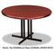Iceberg OfficeWorks Four-Column Round Table Base 31w x 29h, Black ICE69030