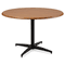 Iceberg OfficeWorks Round Table Base, 31w x 28h, Black ICE65045