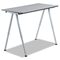 Iceberg OfficeWorks Teaming Table Adjustable Height Leg Set, Silver/Chrome, Pair ICE68140