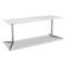 Iceberg OfficeWorks Training Table Top, Rectangular, 72 x 23-1/2d, Gray Granite ICE65067