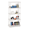 Iceberg Rough N Ready 5 Shelf Open Storage System, Resin, 36w x 18d x 74h, Platinum ICE20853