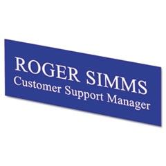 Identity Group Engraved Name Plate, 2 x 8 USS94100