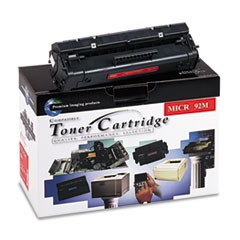Image Excellence CTG92M Compatible Remanufactured MICR Toner, 2500 Page-Yield, Black CTGCTG92M