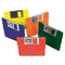 imation 3.5" Diskettes, IBM-Formatted, DS/HD, 5 Assorted Colors, 10/Box IMN42439