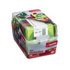 imation 3.5" Diskettes, IBM-Formatted, DS/HD, 5 Assorted Neon Colors, 40/Pack IMN15847