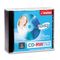 imation CD-RW Discs, 650MB/74min, 24x, w/Jewel Cases, Silver, 5/Pack IMN16884