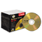 imation CD-RW Discs, 700MB/80min, 4x, w/Slim Jewel Cases, Gold, 10/Box IMN16559