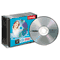 imation CD-RW Discs, 700MB/80min, 4x, w/Slim Jewel Cases, Silver, 10/Pack IMN40955