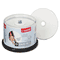 imation Inkjet Printable DVD-R Discs, 4.7GB, 16x, Spindle, White, 50/Pack IMN17350