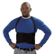 Impact Economy Back Support, 8" Back Panel, Detachable Suspenders, Medium, Black IMP7389M