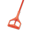 Impact Janitor Style Screw Clamp Mop Handle, Fiberglass, 64", Safety Orange IMP94