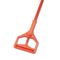 Impact Janitor Style Screw Clamp Mop Handle, Fiberglass, 64", Safety Orange IMP94