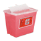 Impact Sharps Container, Square, Plastic, 2 gal, Red IMP7352