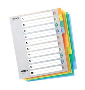 Index Tabs - 10-TAB