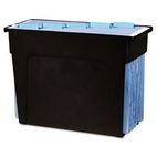 Innovative Storage Designs Desktop File Box, 6x13 1/2x 10 1/2, Black, Letter AVT55788