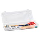Innovative Storage Designs Stretch Art Box, Polypropylene, Snap Shut, Clear AVT67033