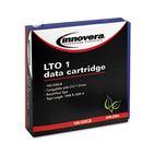 Innovera 1/2 inch Ultrium LTO Data Cartridge, 609m, 100GB Native/200GB Comp Capacity IVRLTO1