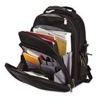 Innovera 15.6" Laptop Backpack w/Two Zippered Pockets, Padded Straps, Bottle Holder IVR22030