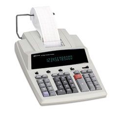 Innovera 15990 Two-Color Printing Calculator, 12-Digit Fluorescent, Black/Red IVR15990