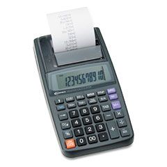 Innovera 16010 One-Color Printing Calculator, 12-Digit LCD, Black IVR16010