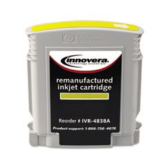 Innovera 4838A Compatible Remanufactured Ink, 2550 Page-Yield, Yellow IVR4838A