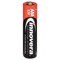 Innovera Alkaline Batteries, AAA, 8 Batteries/Pack IVR11108