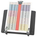 Innovera Book Stand Freestanding Desktop Copyholder, Plastic, Black/Dark Gray IVR59000