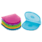 Innovera CD/DVD Shell Case, Assorted Colors, 10/Pack IVR87910