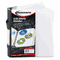 Innovera CD/DVD Three-Ring Refillable Binder, Holds 90 Disks, Clear/Midnight Blue IVR39300
