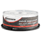 Innovera DVD-R Discs, Hub Printable, 4.7GB, 16x, Spindle, Matte White, 25/Pack IVR46841