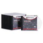 Innovera DVD-RW Discs, 4.7GB, 4x, w/Slim Jewel Cases, Silver, 10/Pack IVR46836