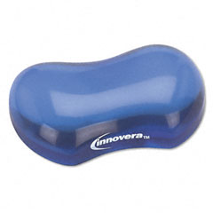 Innovera Gel Mouse Wrist Rest, Blue IVR51432