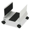 Innovera Metal Mobile CPU Stand, 10-1/4w x 10-5/8d x 9-3/4h, Light Gray IVR54000