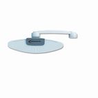 Innovera Monitor Mount Swing Arm Copyholder, 10 Sheet Capacity, Charcoal/Light Gray IVR59002