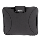 Innovera Neoprene Laptop Sleeve, Fits to 15-6/10", Zippered w/Handles, Black IVR36030