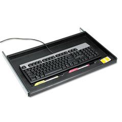 Innovera Standard Underdesk Keyboard Drawer, Black IVR53010