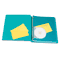Innovera Two-Hole Punched Shell Case, Clear, 10/Pack IVR83210