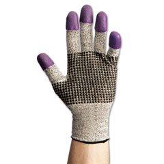 Jackson* Safety Brand G60 Purple Nitrile Gloves, Large/Size 9, Black/White, Pair KIM97432