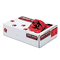 Jaguar Plastics Health Care "Bio-hazard" Printed Liners, 1.35mil, 36 x 58, Red, 100/Carton JAGIW3658R